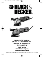 Black & Decker G730 Instruction Manual preview