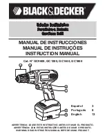 Предварительный просмотр 1 страницы Black & Decker GC1200 Instruction Manual