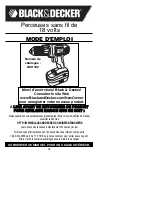 Preview for 12 page of Black & Decker GCO182 Instruction Manual