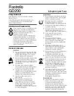 Preview for 12 page of Black & Decker GD200 User Manual