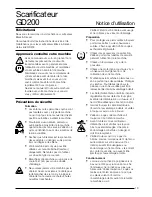 Preview for 23 page of Black & Decker GD200 User Manual