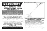 Preview for 12 page of Black & Decker GH610 Instruction Manual