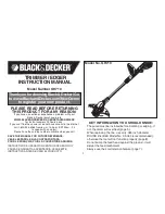 Black & Decker GH710 Instruction Manual preview
