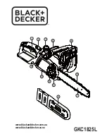 Black & Decker GKC1825L User Manual preview