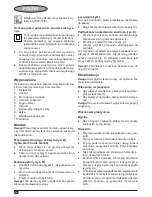 Предварительный просмотр 38 страницы Black & Decker GL250 Original Instructions Manual