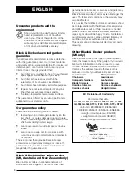 Preview for 12 page of Black & Decker GL300 User Manual