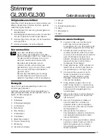 Preview for 27 page of Black & Decker GL300 User Manual