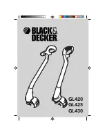 Black & Decker GL420 User Manual предпросмотр