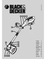 Black & Decker GLC2500 Instructions Manual предпросмотр