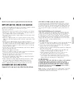Предварительный просмотр 11 страницы Black & Decker GR100 Use And Care Book Manual