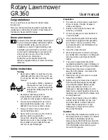 Preview for 2 page of Black & Decker GR360 User Manual