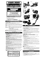 Black & Decker Gs500 Instruction Manual preview