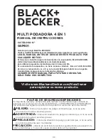 Предварительный просмотр 30 страницы Black & Decker GSP401 Instruction Manual