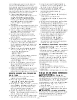 Предварительный просмотр 35 страницы Black & Decker GSP401 Instruction Manual