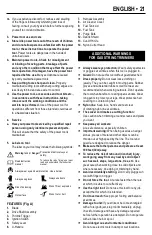 Предварительный просмотр 21 страницы Black & Decker GST43 Instruction Manual