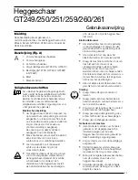 Preview for 18 page of Black & Decker GT250 Instruction Manual