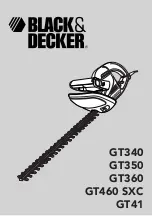 Preview for 1 page of Black & Decker GT340 Manual