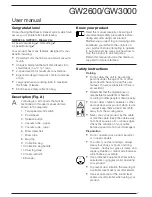 Preview for 7 page of Black & Decker GW2600 User Manual