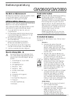 Preview for 19 page of Black & Decker GW2600 User Manual