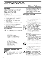 Preview for 26 page of Black & Decker GW2600 User Manual