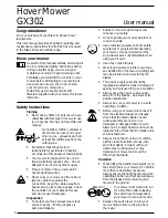 Preview for 2 page of Black & Decker GX302 User Manual