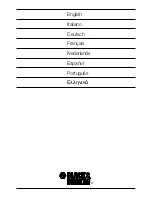 Preview for 1 page of Black & Decker GX530 User Manual