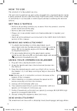 Preview for 6 page of Black & Decker HB2402BC Use And Care Manual
