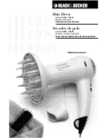 Предварительный просмотр 1 страницы Black & Decker HD200 Series Use And Care Book Manual