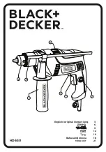 Предварительный просмотр 1 страницы Black & Decker HD650 Original Instructions Manual