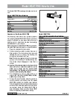 Предварительный просмотр 7 страницы Black & Decker HEAT PRO Instruction Manual