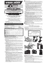 Black & Decker Hedge Hog HH2450 Instruction Manual preview