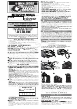 Black & Decker Hedge Hog HS1010 Instruction Manual preview