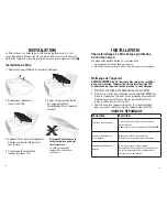 Preview for 6 page of Black & Decker HEPAFresh BXAP041 Use & Care Instructions Manual