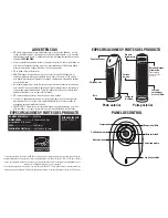 Preview for 13 page of Black & Decker HEPAFresh BXAP250 Use & Care Instructions Manual