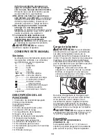 Preview for 18 page of Black & Decker HFVB315J Instruction Manual