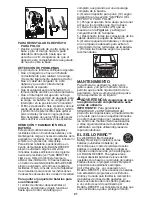 Preview for 21 page of Black & Decker HFVB315J Instruction Manual