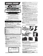 Black & Decker HH2450 Instruction Manual preview