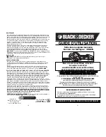 Предварительный просмотр 5 страницы Black & Decker HH2455 Instruction Manual