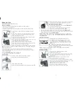 Preview for 4 page of Black & Decker Home DCM3100B Use And Care Book Manual