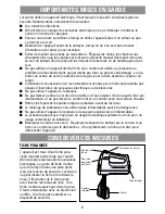 Preview for 9 page of Black & Decker Home Essentials MX40 Use And Care Book Manual