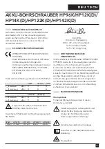 Preview for 15 page of Black & Decker HP122K(D) Manual