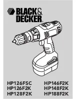 Black & Decker HP126F2K Instructions Manual preview
