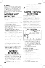 Preview for 5 page of Black & Decker HSMC1321 Instruction Manual