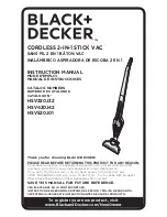 Black & Decker HSV320J32 Instruction Manual предпросмотр