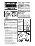 Black & Decker HV9010 Instruction Manual preview