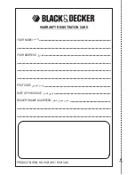 Preview for 21 page of Black & Decker HX210-B5 User Manual