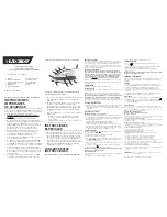 Preview for 2 page of Black & Decker IR0175W Use And Care Book