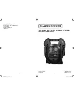 Black & Decker J312BAU Instruction Manual preview