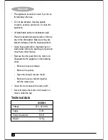 Preview for 8 page of Black & Decker JBGM600-B5 User Manual