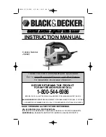 Black & Decker JS650L Instruction Manual preview